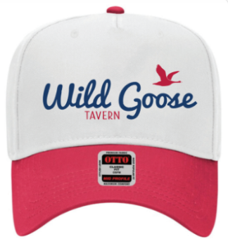 Goose Baseball Cap- Red/White/Blue