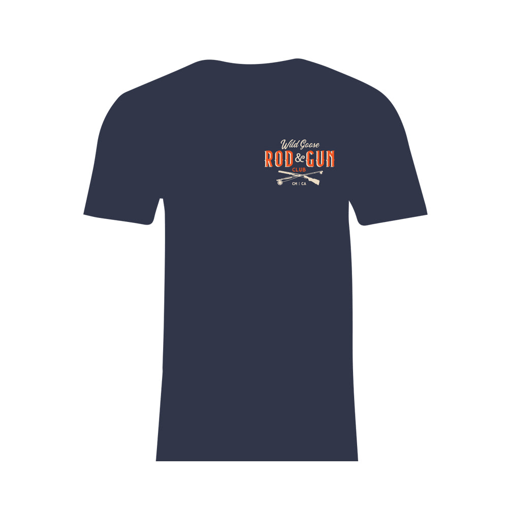 Wild Goose Rod & Gun Tee - Midnight Navy