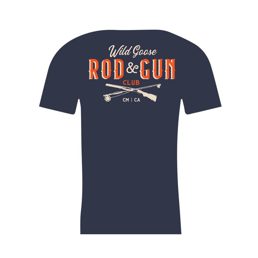 Wild Goose Rod & Gun Tee - Midnight Navy