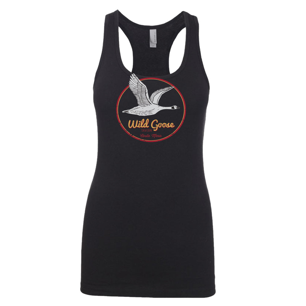 Wild Goose Women's Racerback Tank - Black