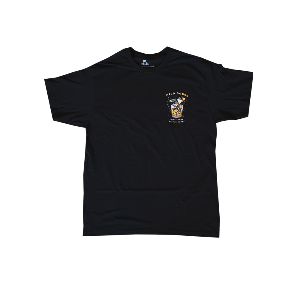 ROARK x WILD GOOSE "Get Loose at The Goose" Collab Black Tee