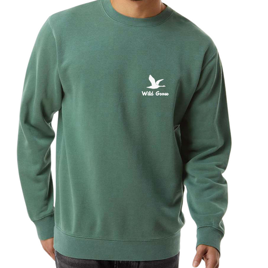 Alpine Green Wild Goose Crewneck