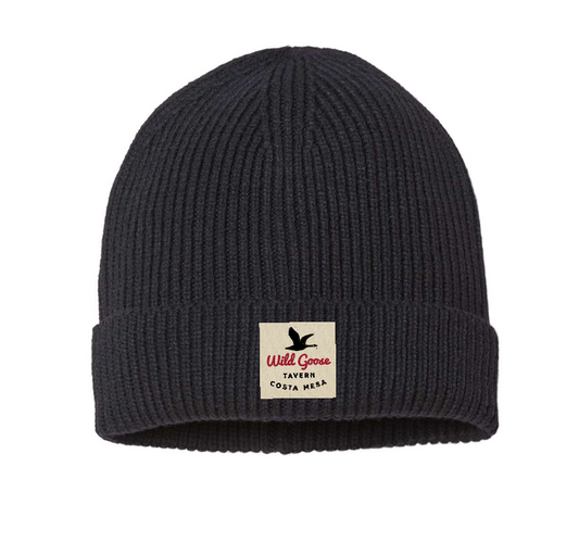 Wild Goose Beanie Charcoal